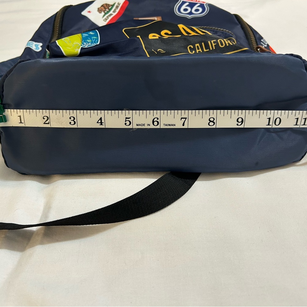 Robin Ruth Los Angeles Backpack - Navy and Multicolor - Picture 6 of 6